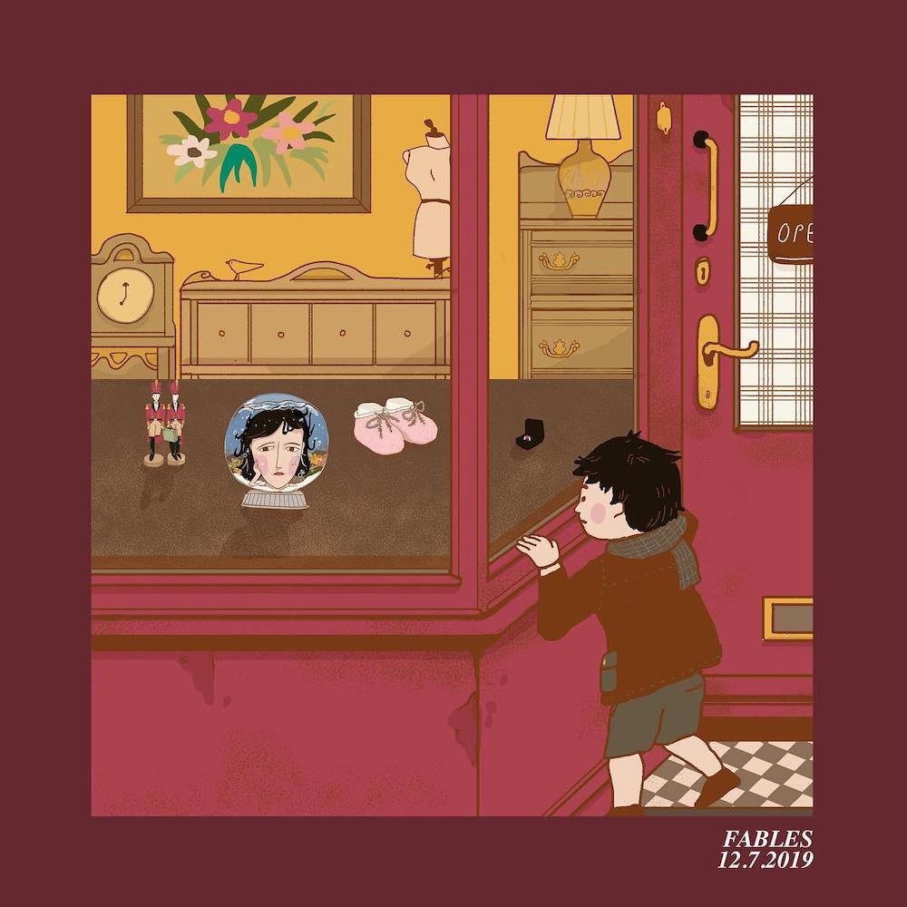 Album art of Fables by Vivien Yap, illustrated by Esther Ho