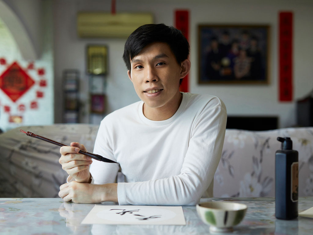 Founder of Hakka Scribbles, Sung Chang Da. The 27-year-old set up the Instagram page to give Singapore's Hakka heritage greater visibility.