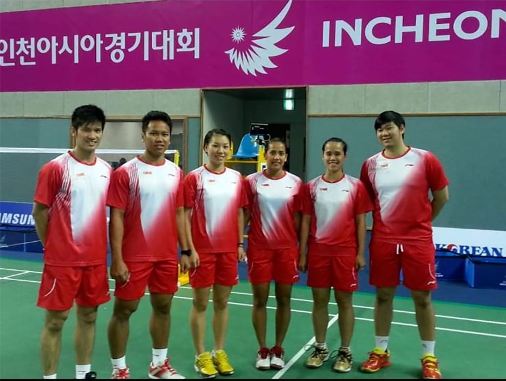 Derek and Vanessa at the 2014 Asian Games held in Incheon, South Korea
