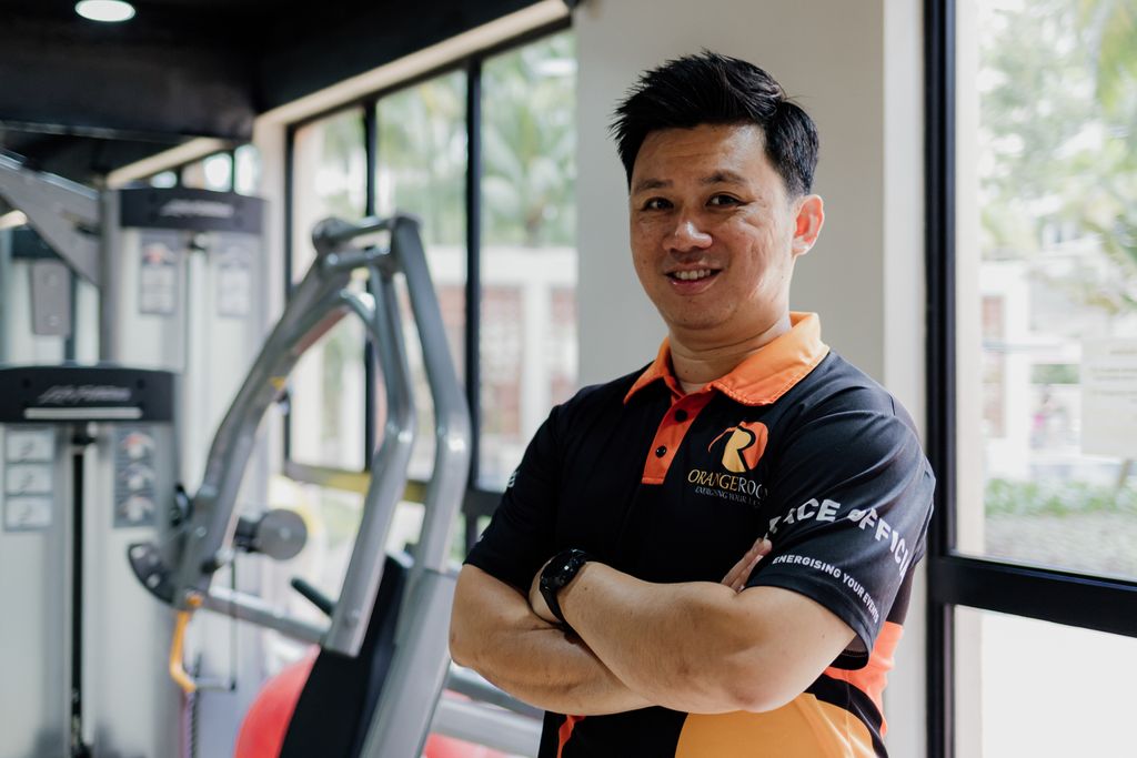 Elvin Ting, the founder of sports and wellness group, Orange Room