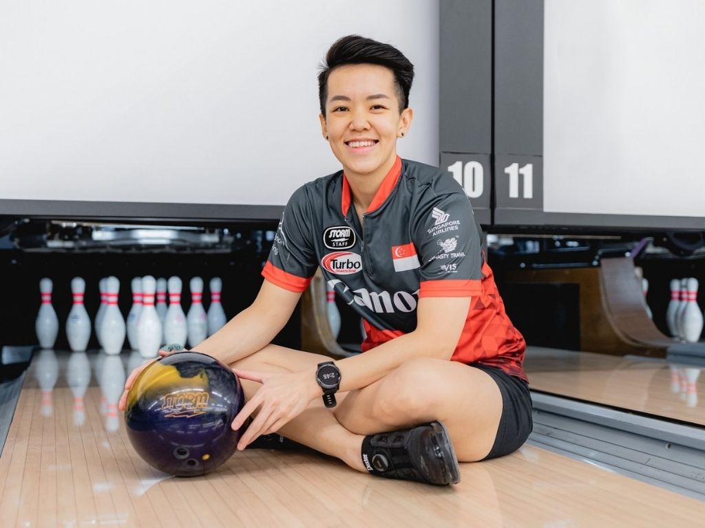 Bowling champion Shayna Ng, who clinched a historic gold medal in the women's singles event at the International Bowling Federation Super World Championships